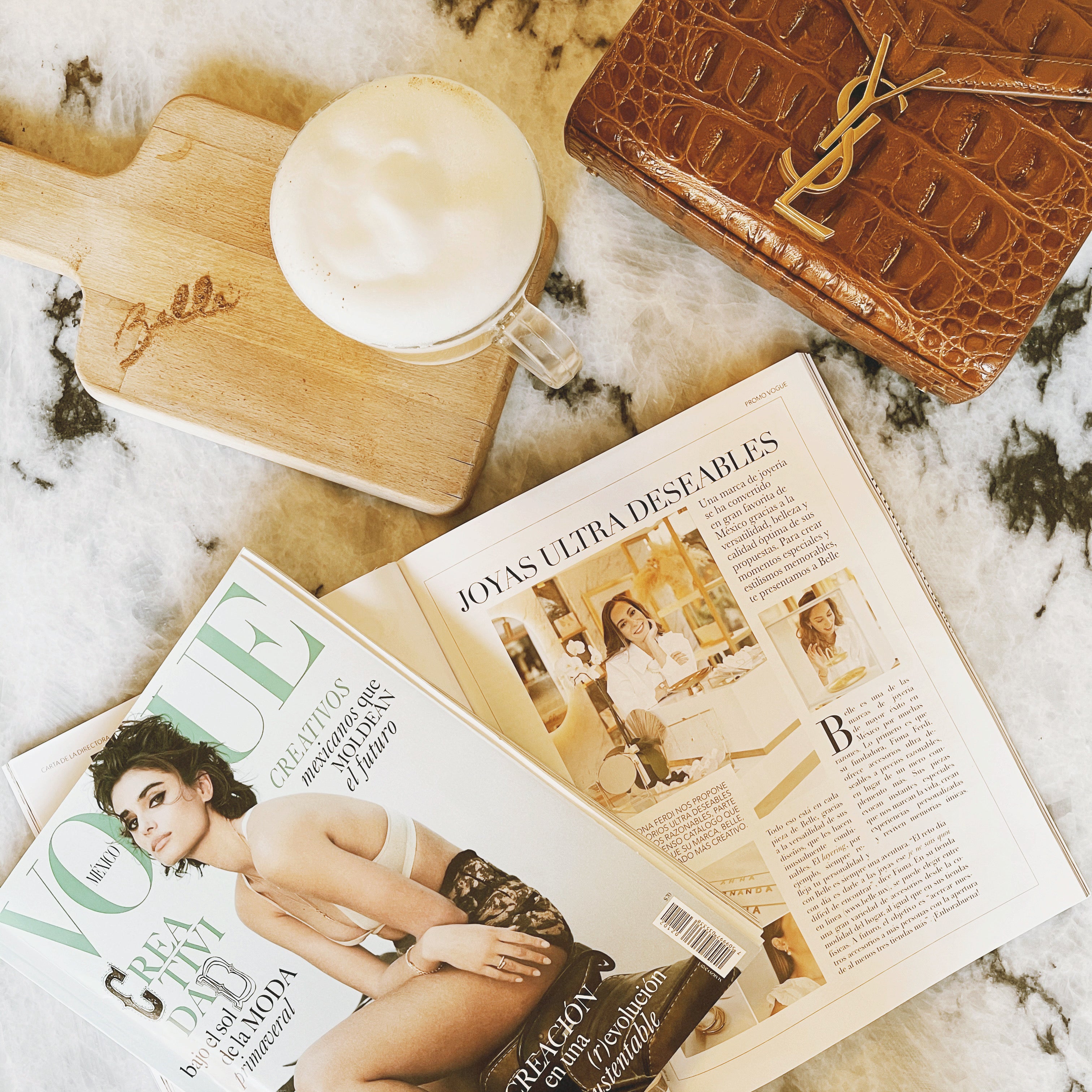 ¡Estamos en la edición Marzo 2021 de Vogue México!
