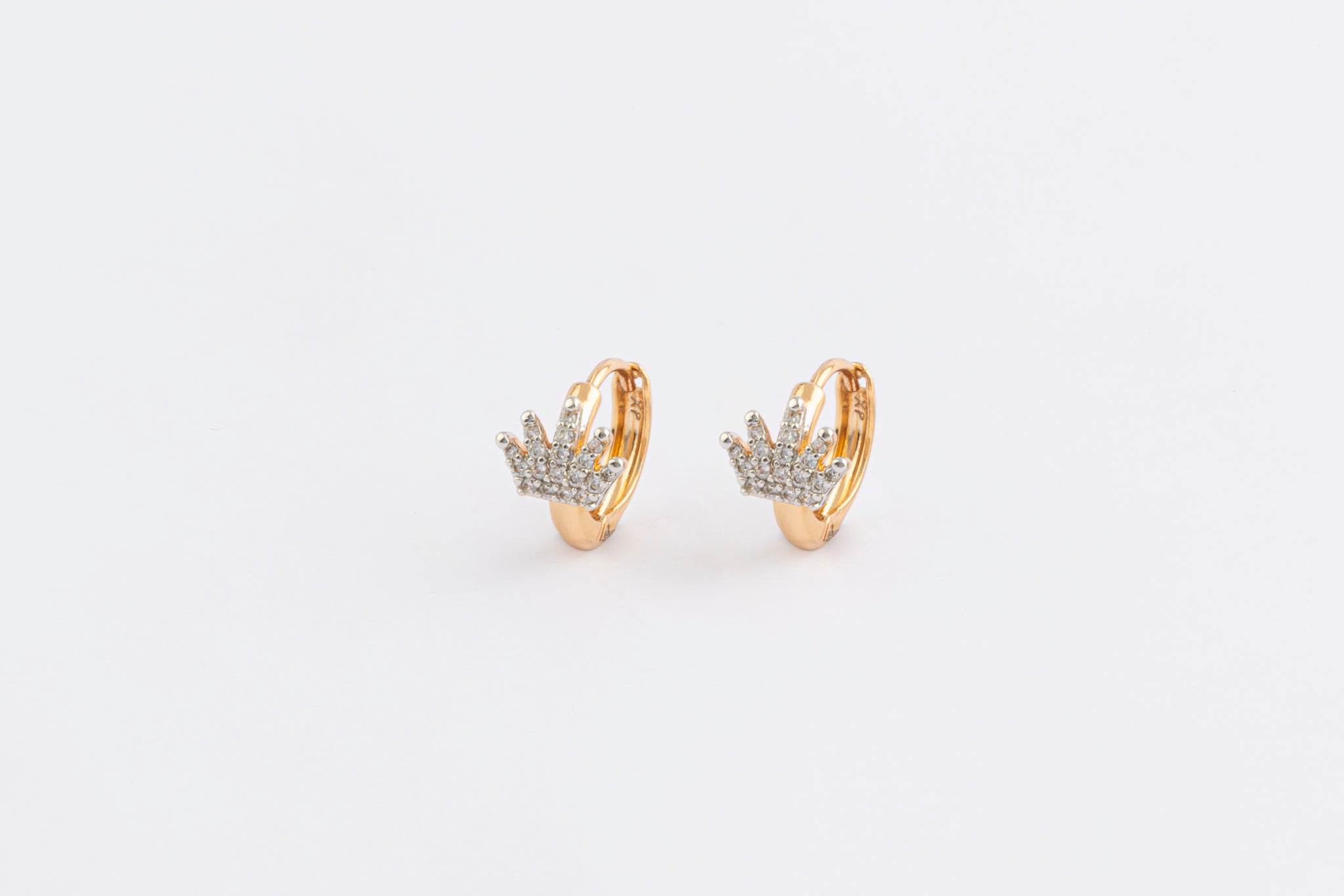 Aretes Mini Crown Shine