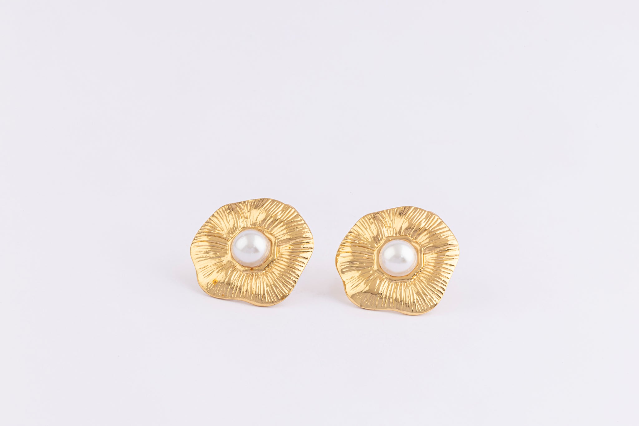 Aretes Sunflower Pearl