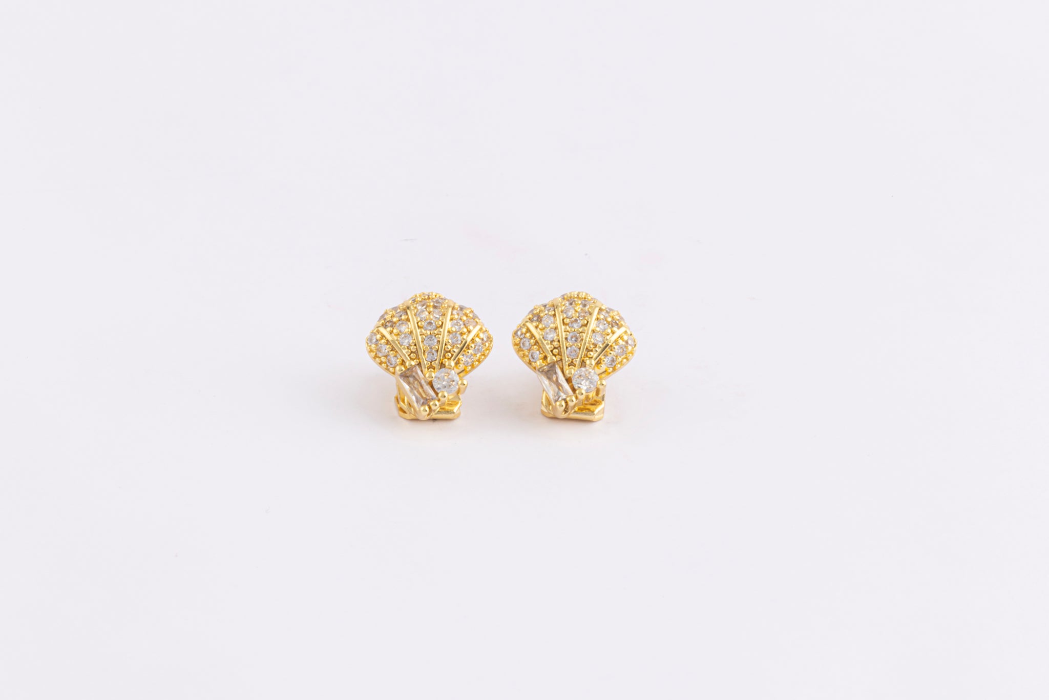 Aretes Golden Shell