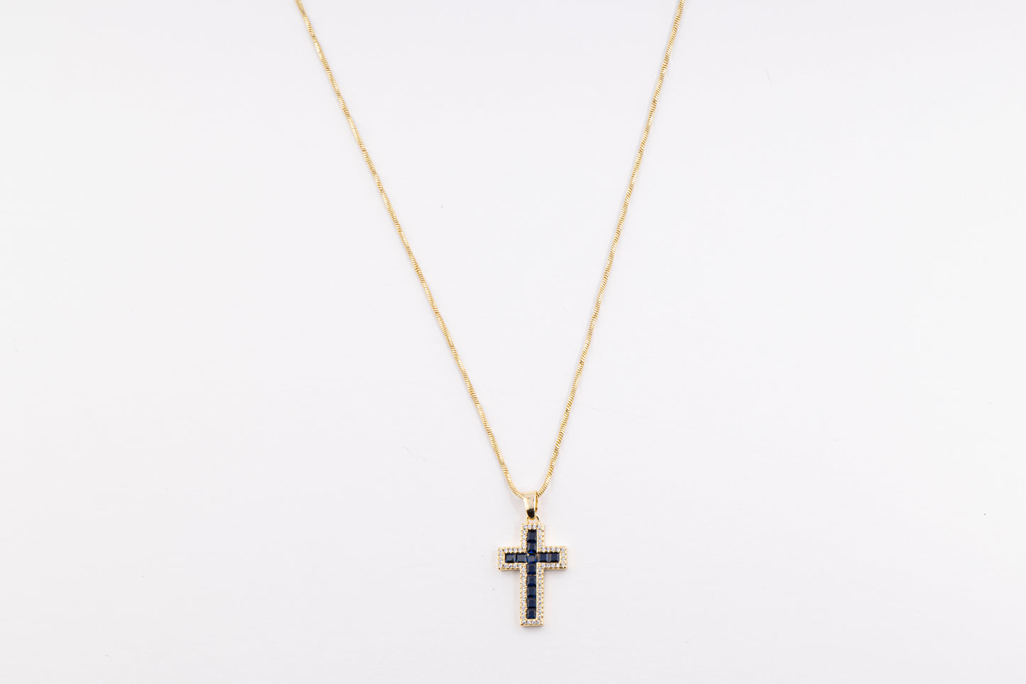 Collar Cruz Sapphire Glow