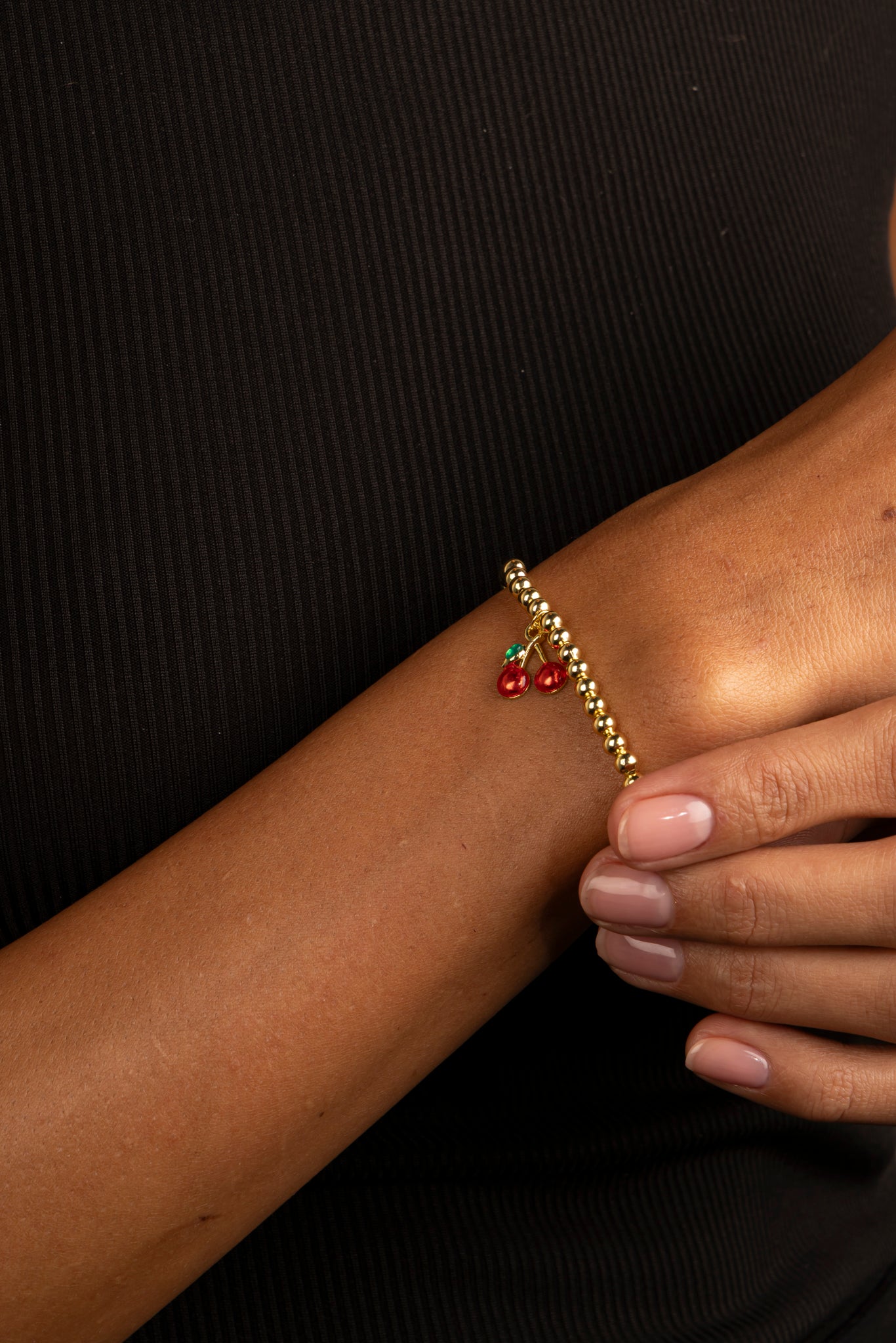 Pulsera Cherry Glow