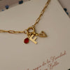 Collar Letter & Charm