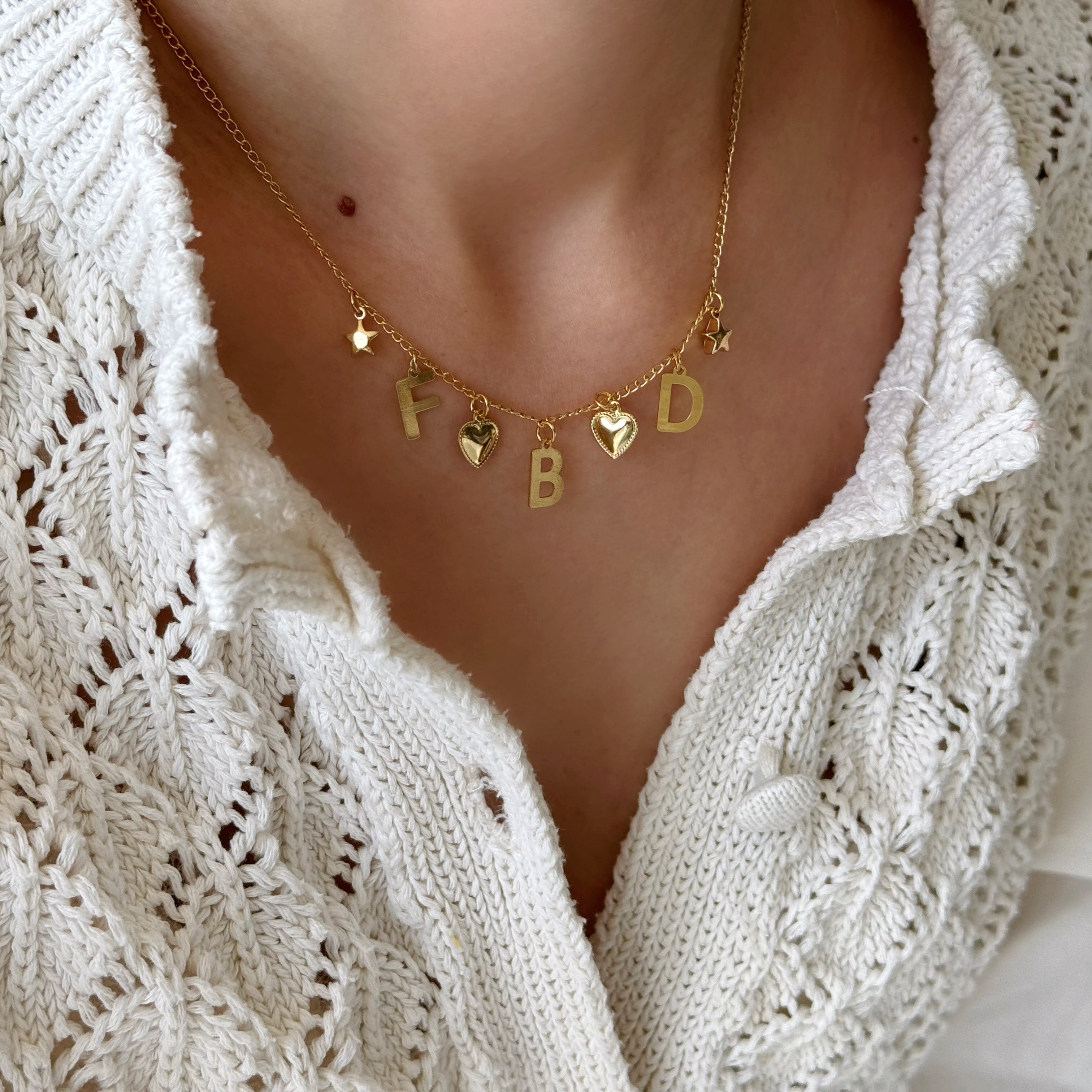 Collar Letter & Shine