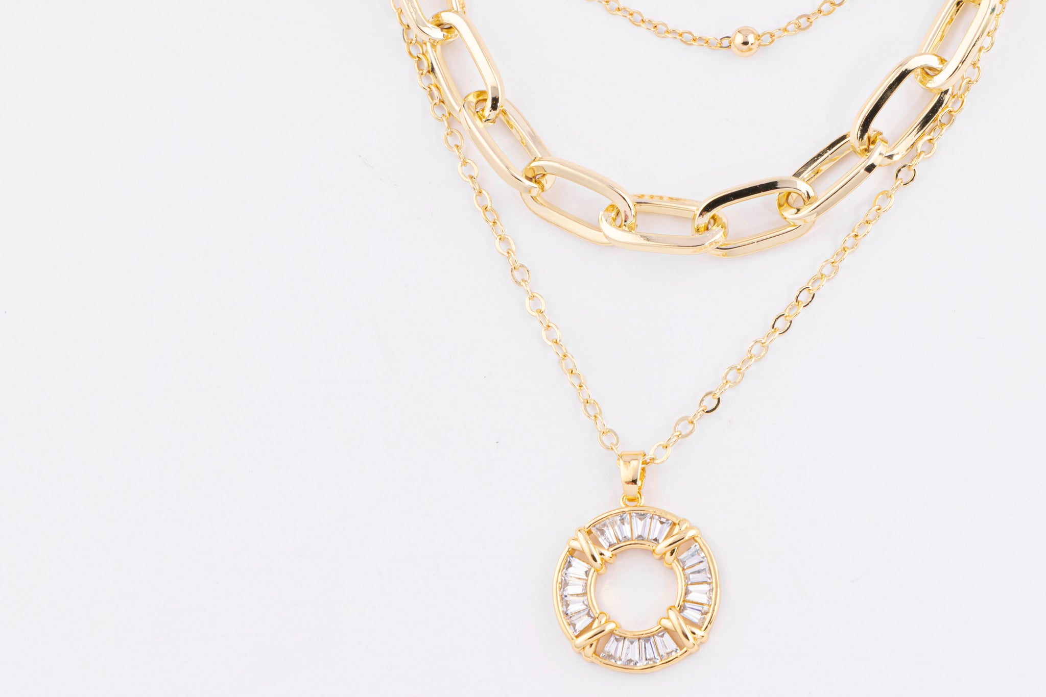 Set Triple Crystal Halo