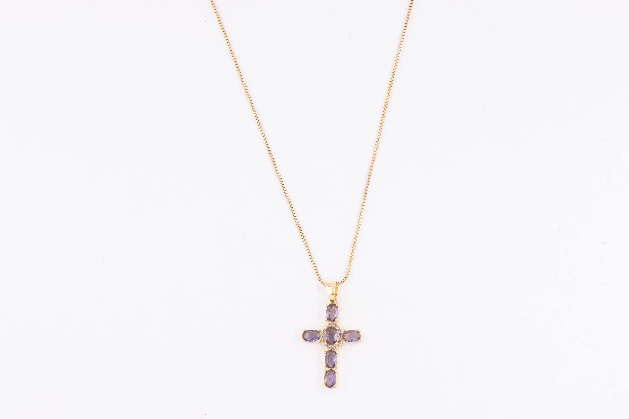 Collar Cruz Amethyst Luxe