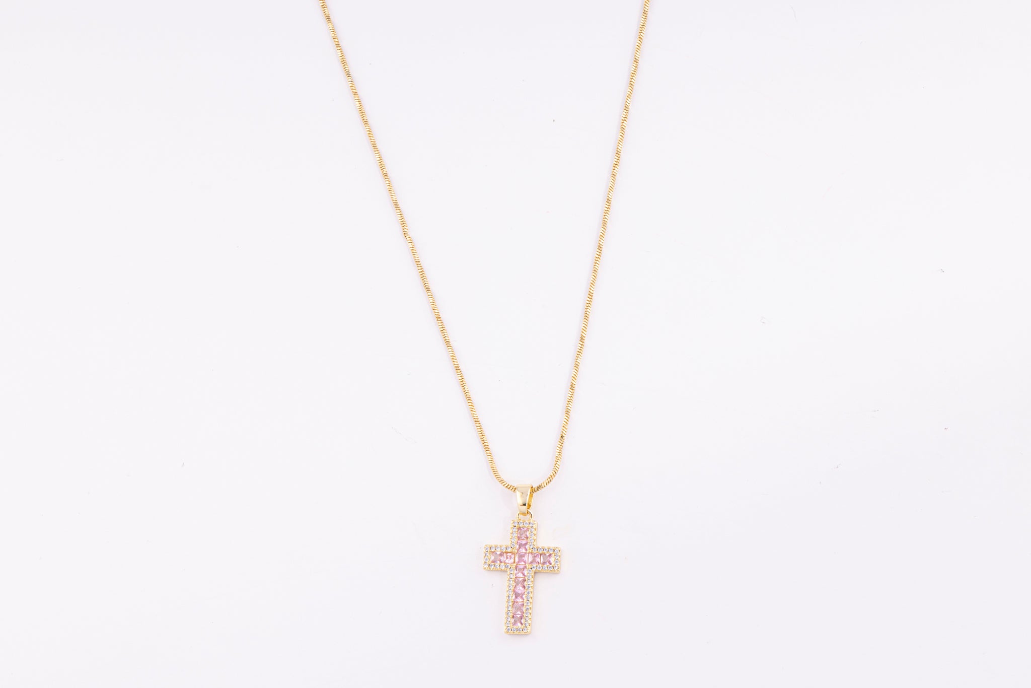 Collar Cruz Pink Bloom Glow