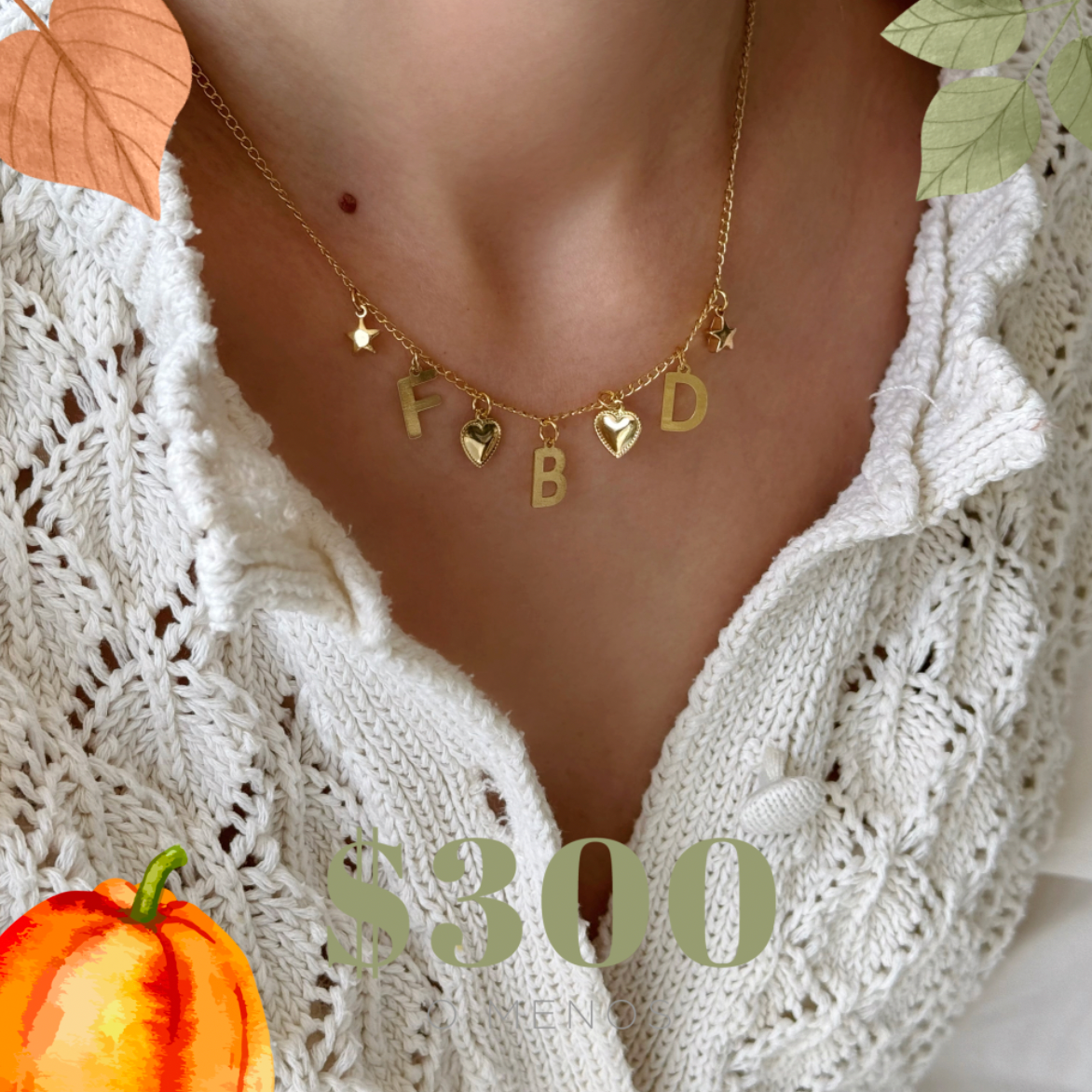 Collar Letter & Shine