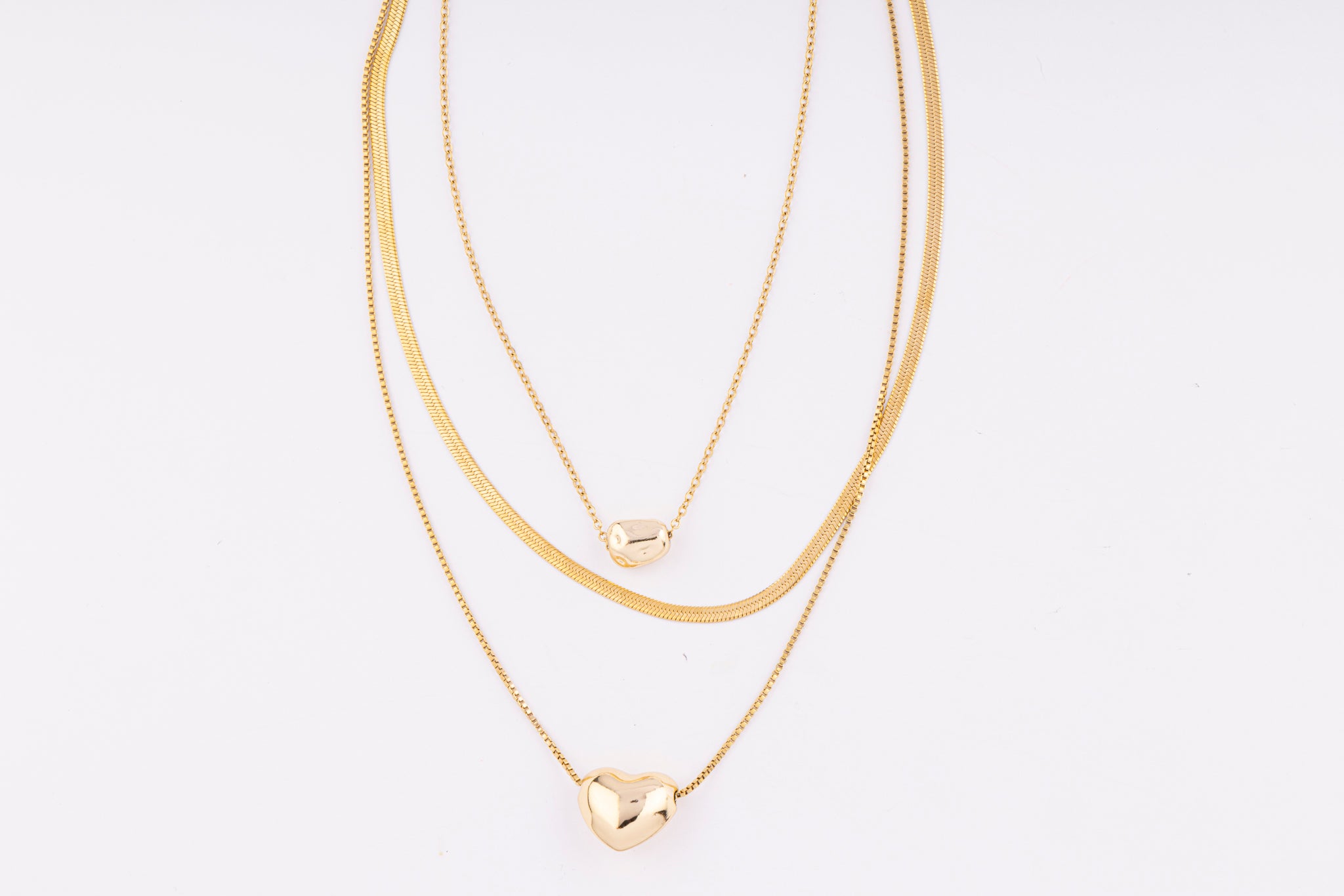 Set Golden Hearts Layer