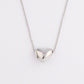 Collar Heart Mini Shine Silver