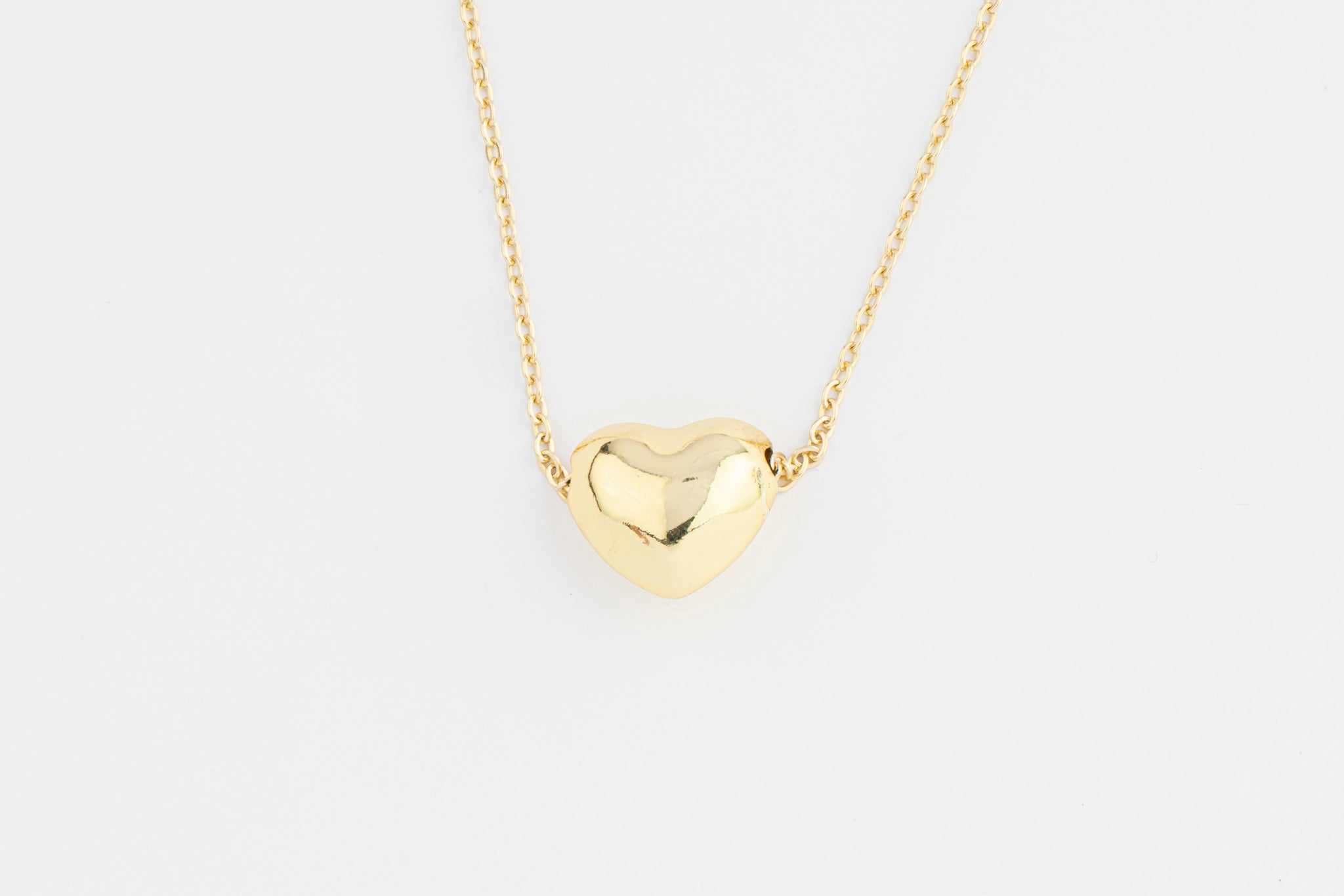 Collar Heart Mini Shine Gold