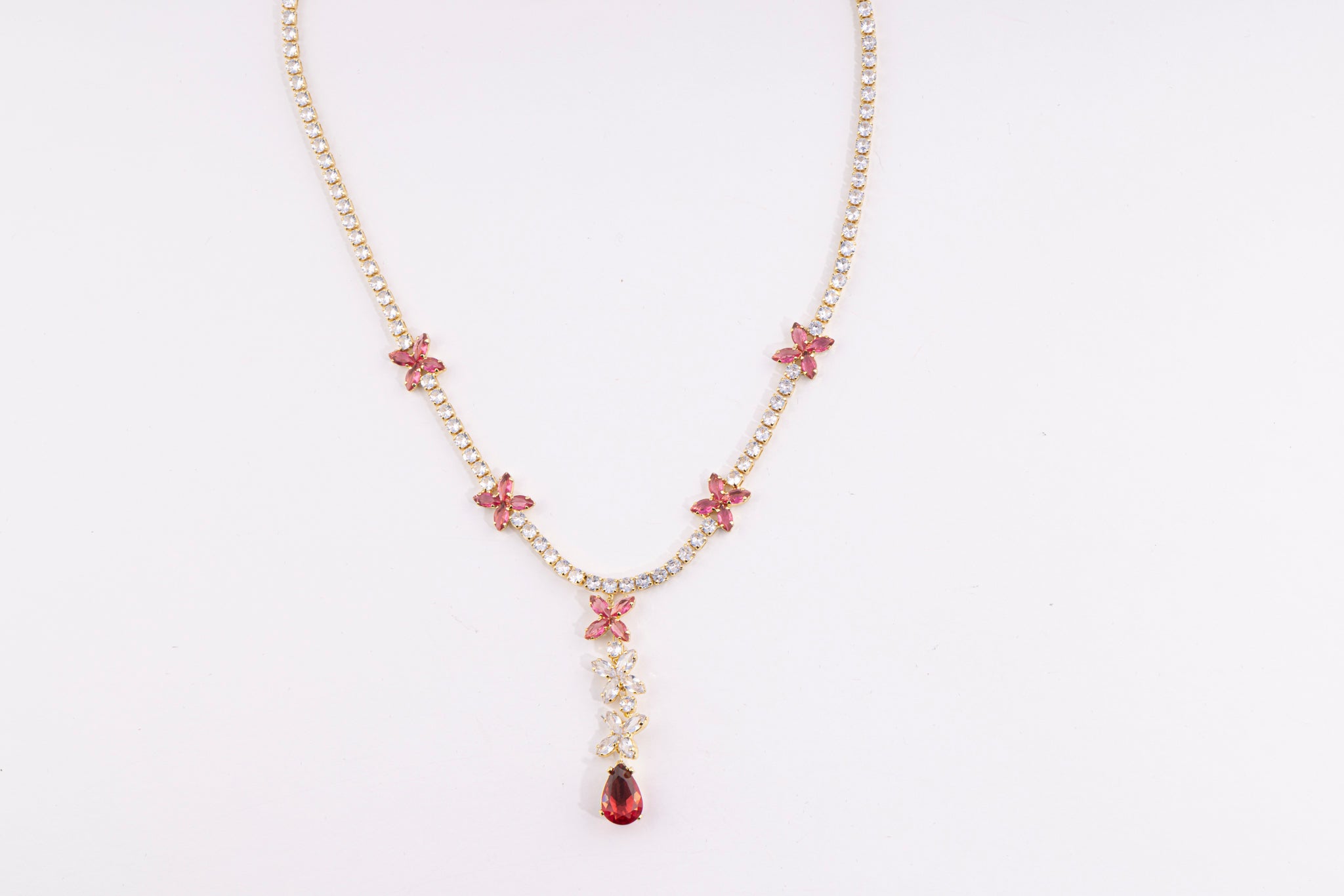 Set Floral Luxe Rosa