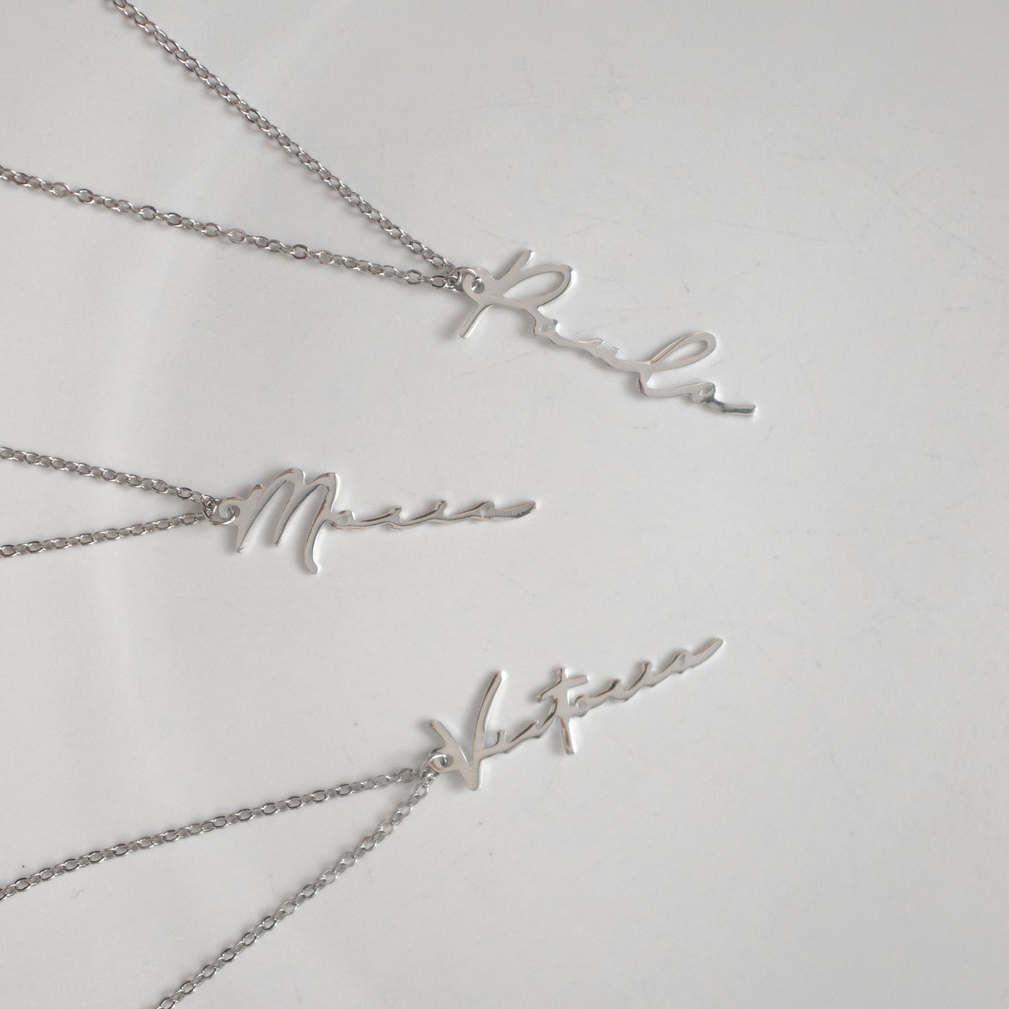 Collar Personalizado Basic • Plateado