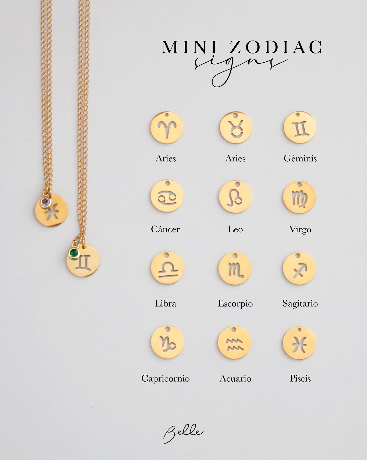 Collar Astro & Birthstone