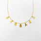 Collar Personalizado Gold Letter