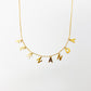Collar Personalizado Gold Letter